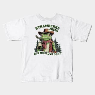 Strawberry Jams But My Glock Don't - funny sayings Kids T-Shirt